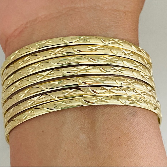 Indian Bangle Set, 7 Day Bangles - Picture 6 of 7